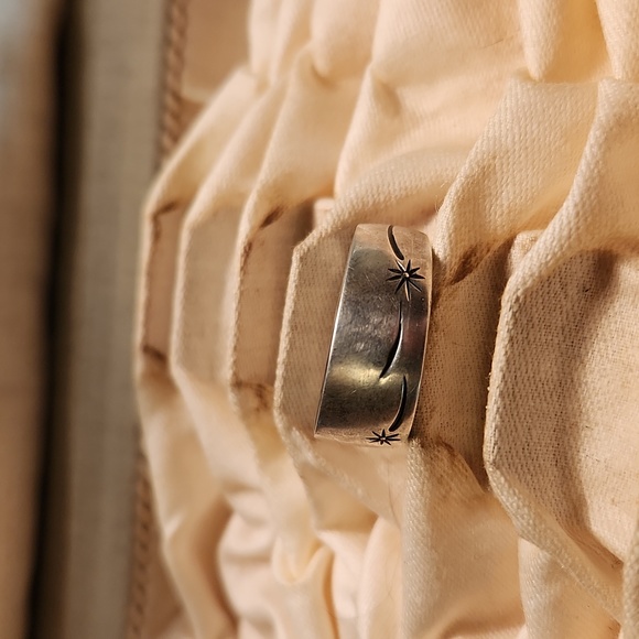 Artisan Made Antique Spoon Ring Sz 9 - Picture 6 of 8